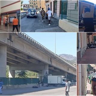 Emergenza migranti: uomini, famiglie e minori non accompagnati bloccati a Ventimiglia (Foto)