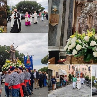 Festa patronale, Bordighera celebra Sant'Ampelio con messa e processione (Foto e video)