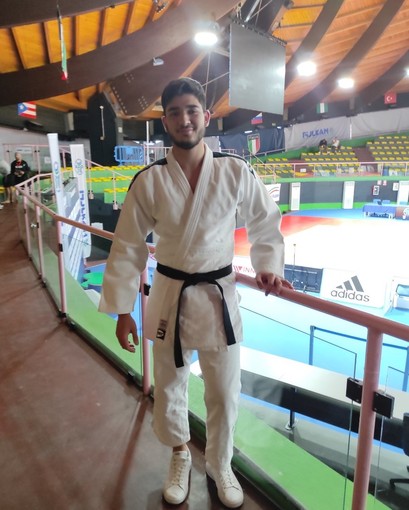 Ottima prestazione per Lorenzo Padova del Judo Club Ventimiglia ai campionati italiani juniores