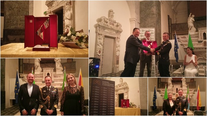 Ventimiglia, il colonnello dell’Aeronautica Emanuele Spigolon riceve il premio ‘Eugenio Magnani’ Ventimiglia, il colonnello dell’Aeronautica Emanuele Spigolon riceve il premio ‘Eugenio Magnani’