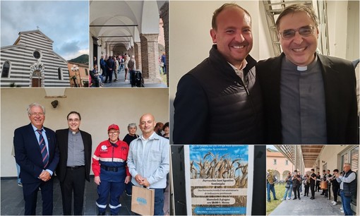 25 anni di sacerdozio, Ventimiglia festeggia don Ferruccio Bortolotto (Foto e video)