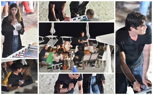 Riprese del film di Riccardo Scamarcio a Sanremo: giovedì una serata in riva al mare per lo staff (Foto) Riprese del film di Riccardo Scamarcio a Sanremo: giovedì una serata in riva al mare per lo staff (Foto)