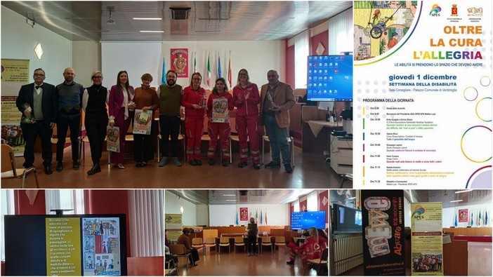 Settimana della disabilità, Ventimiglia ospita 'Oltre la cura l’allegria'. Lupi (Spes) all’Asl1: “Ripristinare il servizio di odontoiatria” (Foto e video) Settimana della disabilità, Ventimiglia ospita 'Oltre la cura l’allegria'. Lupi (Spes) all’Asl1: “Ripristinare il servizio di odontoiatria” (Foto e video)