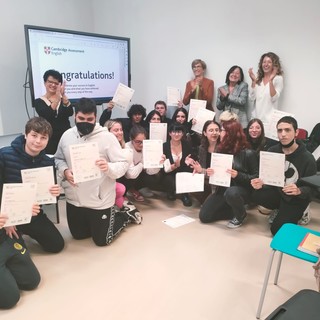 Sanremo, consegna delle certificazioni Cambridge all’Iis Ruffini-Aicardi  (foto)