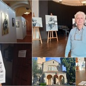 “Personaggi di ieri a Bordighera" di Marco Farotto in mostra all'ex chiesa Anglicana (Foto e video)