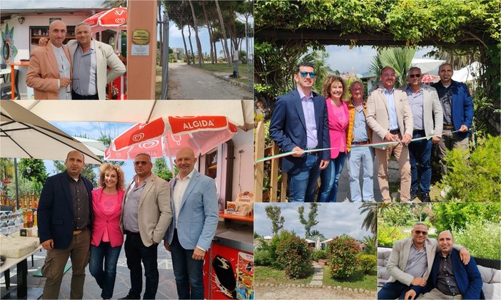 Ventimiglia, nuovo servizio nei giardini pubblici: inaugurato il chiosco ABC (Foto e video)