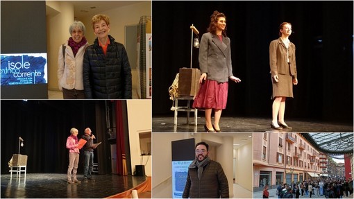 Donne che hanno fatto l'Europa, a Ventimiglia va in scena &quot;Isole controcorrente&quot; (Foto e video)