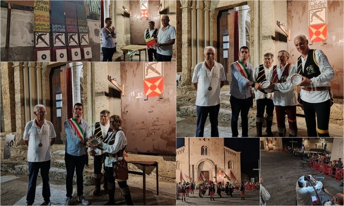 Ventimiglia ospita 'A ludum balistrae": sfida a colpi di balestra antica nel centro storico (Foto e video) Ventimiglia ospita 'A ludum balistrae": sfida a colpi di balestra antica nel centro storico (Foto e video)