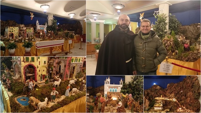 Bordighera, tradizione e originalità: la chiesa di Terrasanta ospita un presepe di dodici metri fatto a mano (Foto e video) Bordighera, tradizione e originalità: la chiesa di Terrasanta ospita un presepe di dodici metri fatto a mano (Foto e video)