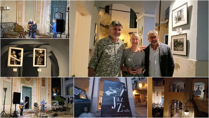 Vallebona, piazza XX Settembre gremita per la prima serata di "Jazz in Valle" (Foto e video)