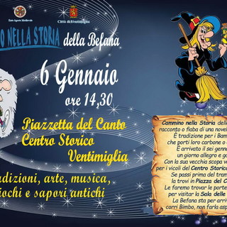 Domani la Befana arriva a Ventimiglia nel nuovo spazio Culturale del Centro Storico Domani la Befana arriva a Ventimiglia nel nuovo spazio Culturale del Centro Storico