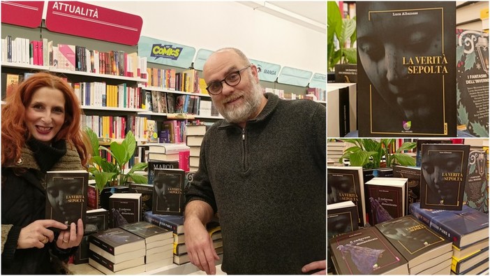 Esce "La verità sepolta", a Bordighera firmacopie con Luca Albanese (Foto e video)