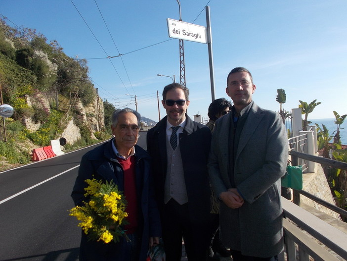 Bordighera: celebrata oggi la Giornata della Memoria alla spiaggetta Bagnabraghe (foto) Bordighera: celebrata oggi la Giornata della Memoria alla spiaggetta Bagnabraghe (foto)