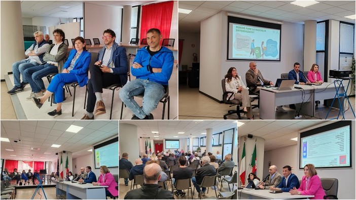 Nuovo sistema di raccolta differenziata, assemblea pubblica a Vallecrosia (Foto e video) Nuovo sistema di raccolta differenziata, assemblea pubblica a Vallecrosia (Foto e video)