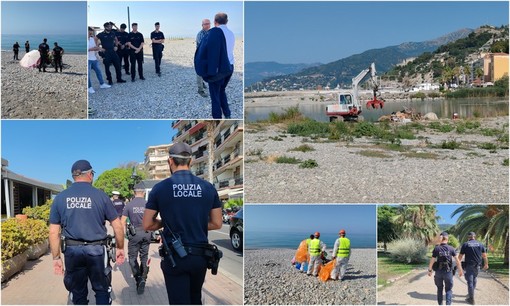Ventimiglia, accampamenti abusivi in spiaggia e alla foce del Roya: sgomberati dalle forze dell'ordine (Foto e video) Ventimiglia, accampamenti abusivi in spiaggia e alla foce del Roya: sgomberati dalle forze dell'ordine (Foto e video)