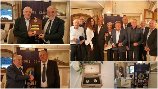 Passaggio della campana al Lions Club Bordighera Capo Nero Host: Giovanni Amalberti è il nuovo presidente (Foto e video)