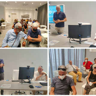 Imperia, Enrico Lauretti riunisce i suoi fedelissimi per parlare di ambiente: “La politica deve  essere una proposta per la città” (foto e video)