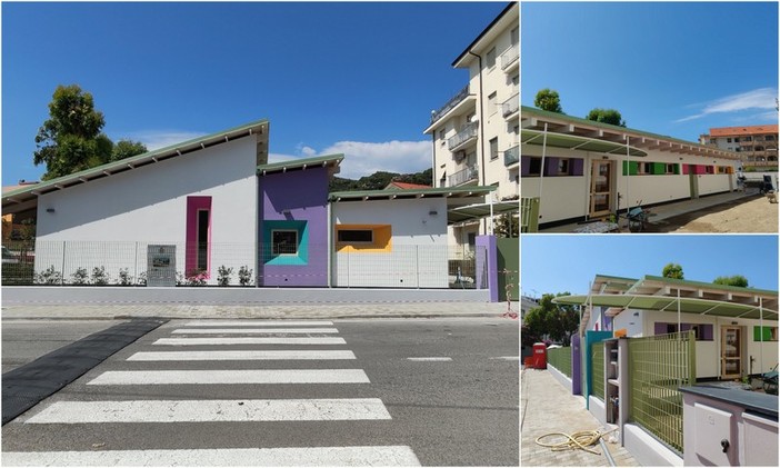 Edilizia scolastica, nuovo nido d’infanzia a Camporosso Mare: edificio quasi pronto (Foto e video)