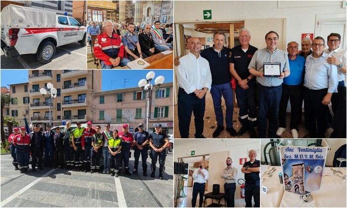 Messa e benedizione di un nuovo mezzo, Anc di Ventimiglia celebra la fondazione dell'Arma dei carabinieri (Foto e video) Messa e benedizione di un nuovo mezzo, Anc di Ventimiglia celebra la fondazione dell'Arma dei carabinieri (Foto e video)
