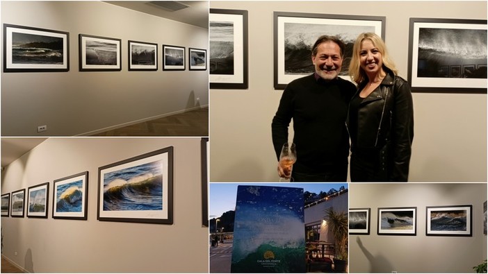 Ventimiglia, "Onda-te": fotografie di Saverio Chiappalone in mostra a Cala del Forte (Foto e video)