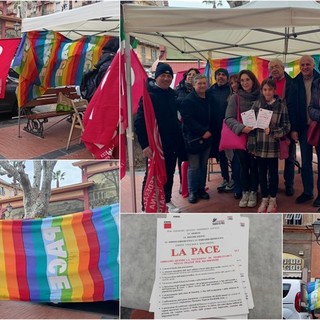 "Basta ai conflitti, cessate il fuoco": Ventimiglia si mobilita per la pace (Foto e video)