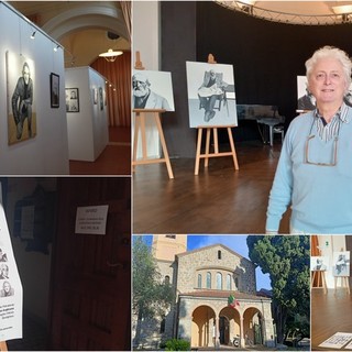 “Personaggi di ieri a Bordighera" di Marco Farotto in mostra all'ex chiesa Anglicana (Foto e video)