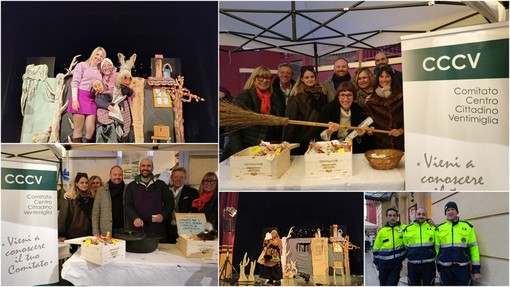 Ventimiglia, bimbi in festa per l'arrivo della Befana al teatro comunale (Foto e video)