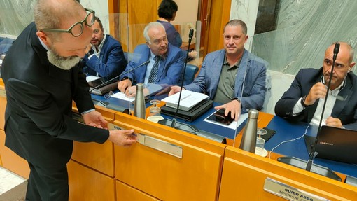 Imperia, surroga in consiglio comunale: Stefano Semeria subentra a Maria Nella Ponte per il Movimento 5 Stelle (foto) Imperia, surroga in consiglio comunale: Stefano Semeria subentra a Maria Nella Ponte per il Movimento 5 Stelle (foto)