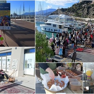 Ventimiglia, festa al porto Cala del Forte con il Carnevale dedicato ai bambini (Foto e video)