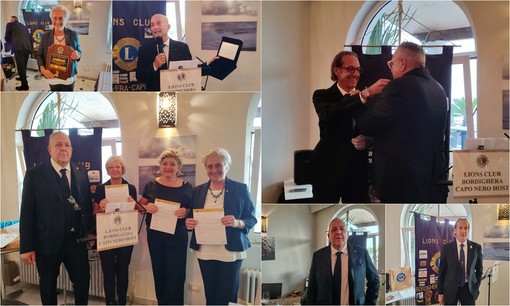 Passaggio delle campane al Lions Club Bordighera Capo Nero Host: Marco Zagni è il nuovo presidente (Foto e video)