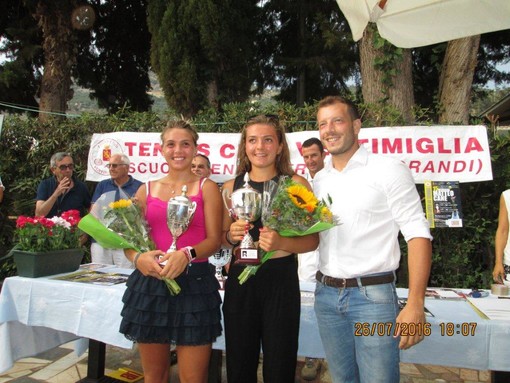 Tennis: i risultati del Torneo 'open' Memorial Matteo Cane singolare maschile e femminile