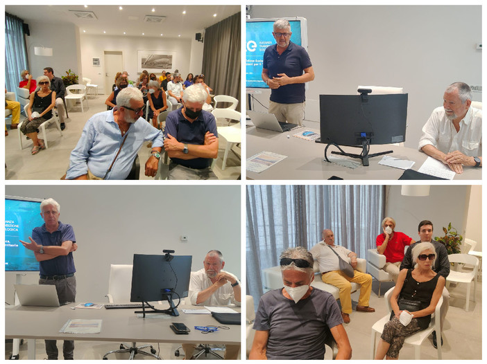 Imperia, Enrico Lauretti riunisce i suoi fedelissimi per parlare di ambiente: “La politica deve  essere una proposta per la città” (foto e video)