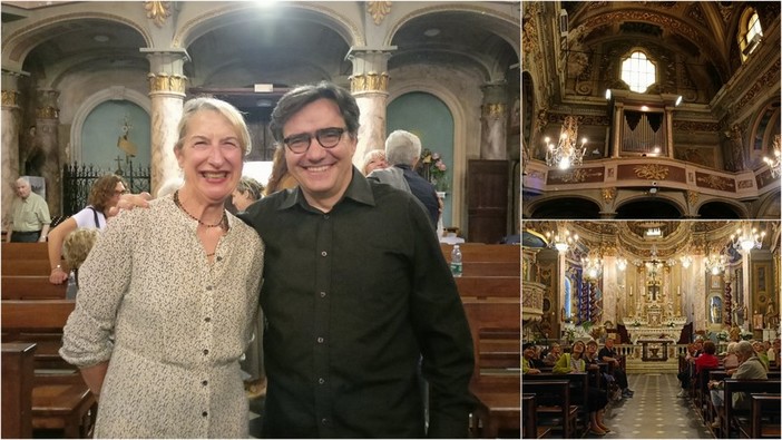 Vallebona, tanti applausi per il concerto d'organo del maestro Michele Croese (Foto e video)