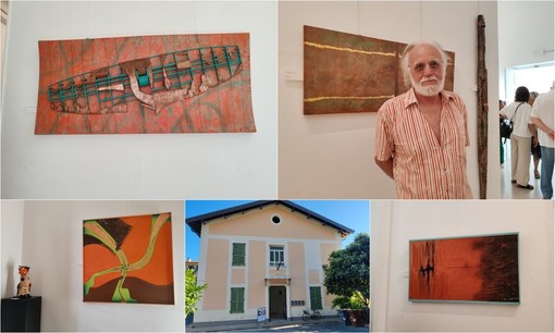 "E' tutto un'illusione" di Mario Verdiani in mostra a Bordighera (Foto e video)