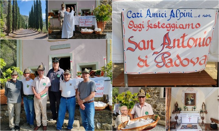 Ventimiglia, santa messa e distribuzione del pane benedetto: tradizione rispettata a Sant'Antunin (Foto e video) Ventimiglia, santa messa e distribuzione del pane benedetto: tradizione rispettata a Sant'Antunin (Foto e video)