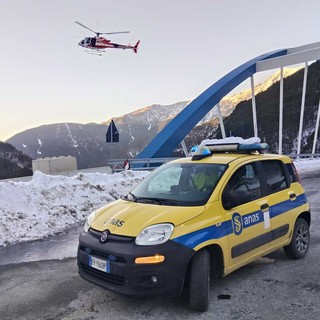 Maltempo: viabilità tra Liguria e Piemonte, dalle 21 Tenda chiuso per l’elevato rischio valanghe