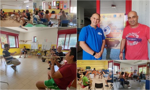 Suonare e divertirsi insieme in una banda, Bordighera ospita il campus musicale “Note d’aMare” (Foto e video) Suonare e divertirsi insieme in una banda, Bordighera ospita il campus musicale “Note d’aMare” (Foto e video)