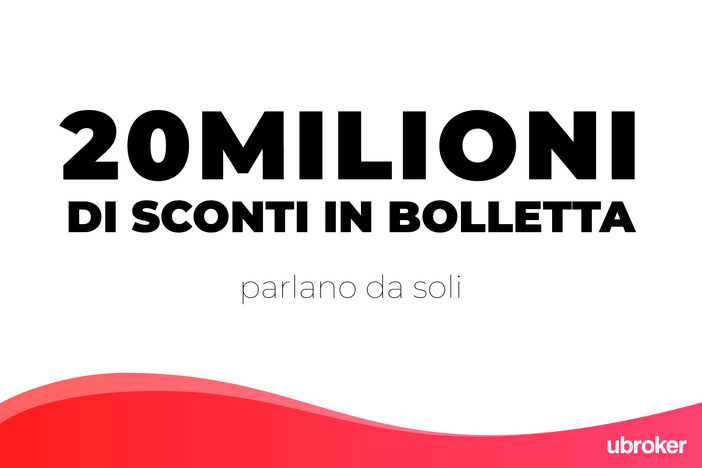 Caro bollette? uBroker le sconta!