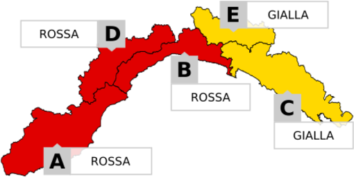 Ventimiglia: prolungata l'allerta idrogeologica (rossa), domani scuole chiuse e mercato del venerdì annullato Ventimiglia: prolungata l'allerta idrogeologica (rossa), domani scuole chiuse e mercato del venerdì annullato