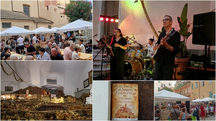 Al via "Un Paese di Sapori”: buona cucina e musica animano Bordighera Alta (Foto e video) Al via "Un Paese di Sapori”: buona cucina e musica animano Bordighera Alta (Foto e video)