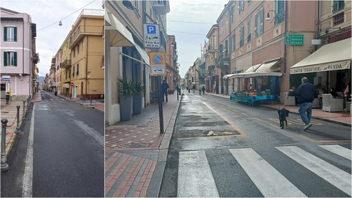 Bordighera, 'Budello' zona pedonale: scatta un sondaggio social (Foto) Bordighera, 'Budello' zona pedonale: scatta un sondaggio social (Foto)