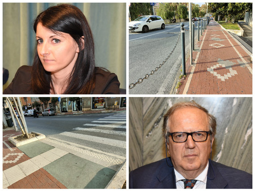 Imperia, 140 mila euro per rifare il marciapiede di via Della Repubblica e primo tratto dell’Argine sinistro.  D’Agostino: “Eliminate le barriere architettoniche” (foto)