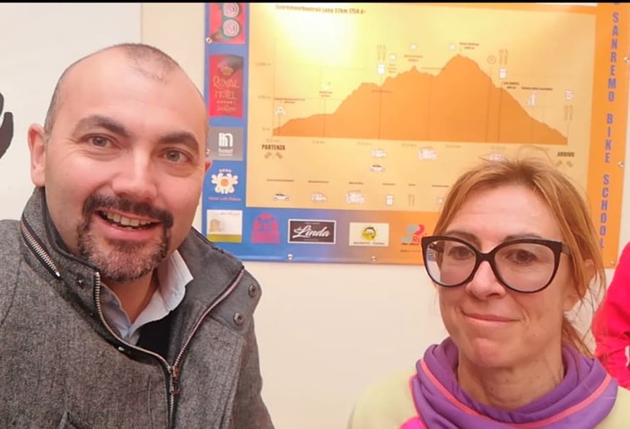 La campionessa Francesca Canepa a Sanremo ospite di '2 ciapetti con Federico on the road' La campionessa Francesca Canepa a Sanremo ospite di '2 ciapetti con Federico on the road'