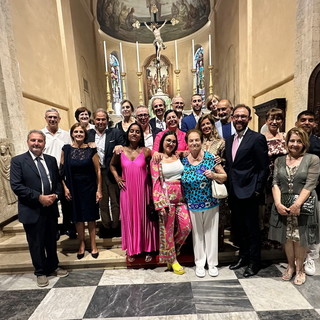 Sanremo: Paolo e Giovanna hanno celebrato il loro venticinquesimo anniversario di matrimonio