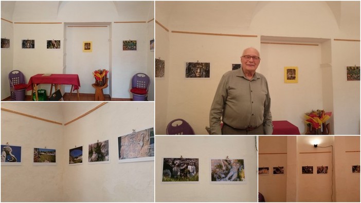 Bordighera ospita la mostra fotografica di Salvatore Russo dedicata alle sculture di Marcello Cammi (Foto e video)