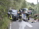 Sanremo, donna di 59 anni schiacciata dalla propria auto: è grave (foto)
