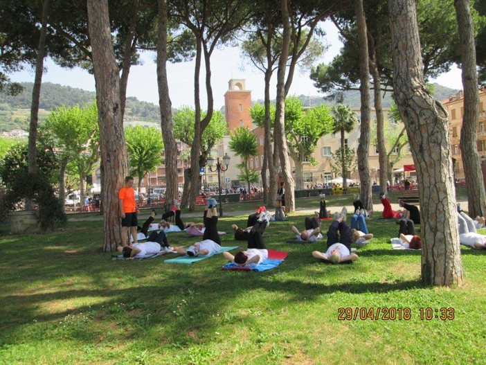 Ventimiglia: successo per il primo appuntamento con le lezioni gratuite di Fitness (foto)