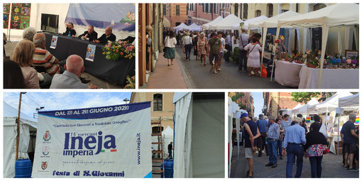 Imperia: a Porto Maurizio la fiera del libro, Oneglia aspetta la festa di San Giovanni (foto) Imperia: a Porto Maurizio la fiera del libro, Oneglia aspetta la festa di San Giovanni (foto)