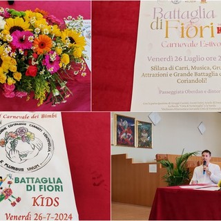 A Ventimiglia torna la "Battaglia di Fiori Kids", Proponente al lavoro per la promozione (Video)