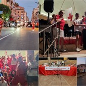 Bordighera, il caldo non scoraggia: in 150 alla 'Podistica in notturna' della Croce Rossa (Foto e video) Bordighera, il caldo non scoraggia: in 150 alla 'Podistica in notturna' della Croce Rossa (Foto e video)